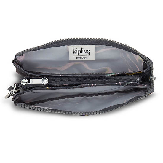 Kipling Creativity Large Printed Pouch Vesker Grå | NO 1121XY